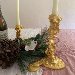 Pols potten drip candlestick holders